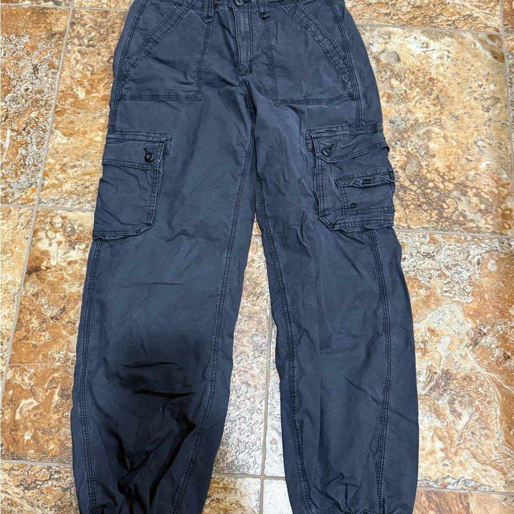 Women's Black Cargo Pants